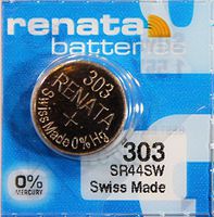 Renata 5 Watch Batteries Fresh Swiss Made 303 SR44SW