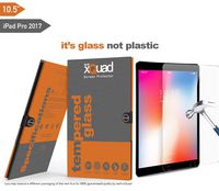 iPad Pro 10.5 Inch Screen Protector for Apple 10.5 inch iPad Pro Easy to Install Reduce Fingerprint [Compatible with Face ID and Apple Pencil ] (iPad Pro - 10.5 Inch, Clear)