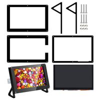 OSOYOO 5 Inch DSI Touch Screen LCD Display with Mount Stand Holder Case for Raspberry Pi 4 3 3B+ 2