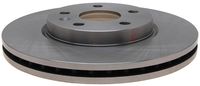 ACDelco 18A2822A Advantage Non-Coated Front Disc Brake Rotor
