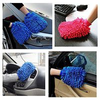 Car Tool Microfiber Soft Mitt Wash Mitten Washing Glove
