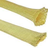 1/4" Aramid Braided Sleeving - 10 Feet