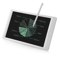 Entomy LCD Writing Tablet, 10 Inch Portable Electronic Writing Drawing Board Doodle Pads for Kids and Adults, Digital Handwriting Notepad Use for School, Home and Office. (White)