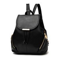 Mikty Women Mini Leather Backpack Multi-Way Casual School Backpack for Girls, Teens, WomenSchoolbag Mini Casual Daypack Black