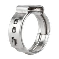 ISPINNER 24pcs 1-inch Stainless Steel PEX Cinch Clamp Rings For PEX Tubing Pipes (1 inch-24pcs)