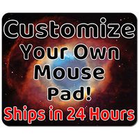 Personalized Mouse Pad - Add Pictures, Text, Logo Or Art Design and Make Your own Customized Mousepad. Each Custom Mouse mat Comes in a Colorful Gift Bag. Personalized Your Gaming Mousepad.
