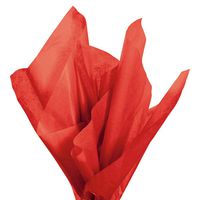 Tissue Paper Red 20" Wide x 30" High 240 Large Sheets Gift Wrap Wrapping Retail