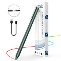 Srotek Stylus Pen for iPad Capacitive Stylus Pens Active Digital Pencil Magnetic Charging Tablet Stylus 1.55mm Nib Compatible with iPad/iPad pro/Samsung/Surface (Midnight Green)