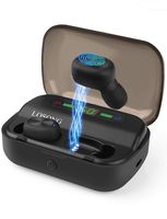 Losong Bluetooth Wireless Earbuds, Bluetooth 5.0, Bass Stereo Sound, 8 Hours Playing Times in-Ear Earbuds Wireless Headphones with LED Display Charging Case, IPX5 Waterproof Wireless Sports Earphones