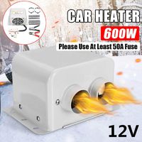 MASO 12V 600W Car Heater Kit - High Power Overheating Protection Fast Heating Defrost for Automobile Windscreen Winter