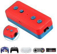 Detroit Packing Co. Wireless Bluetooth Controller Adapter for Nintendo Switch & Windows PC, Works with Wired NGC Gamecube, NES SNES Wii Classic Controllers- Wired To Bluetooth Adapter