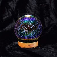 Essential Oil Diffuser, Ultrasonic Aromatherapy,Cool Mist Aroma Humidifier with Diffuse Auto Shut Off Protection and 7 Color Changed LED for Home Office Yoga SPA,A