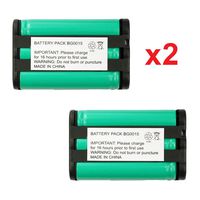 2 Fenzer Rechargeable Cordless Phone Batteries for Uniden BT-0003 BT0003 Cordless Telephone Battery Replacement Packs