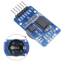 diymore DS3231 AT24C32 IIC RTC Module Clock Timer Memory Board Beats DS1307 for Arduino Without Battery