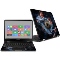 MightySkins Skin Compatible with Samsung Chromebook Pro 12.3" - Eye See You | Protective, Durable, and Unique Vinyl Decal wrap Cover | Easy to Apply, Remove, and Change Styles | Made in The USA