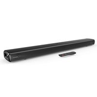 Bluetooth Soundbar, Vinoil 2.1 Channel Wire and Wireless Sound Bars for TV with Built-in Subwoofer Powerful Bass and Optical AUX Coaxial Connection