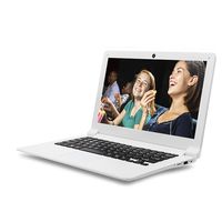 Smartbook A116 High-Performance 11.6 inch Ultra-Thin Portable Office Entertainment Notebook only 0.8KG (Intel Quad-core Processor, pre-Installed Windows 10 Professional, Office 2010 (2G+32GB, White)