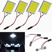 Ecosin® 8W COB 24 Chip LED Car Interior Light T10 12V Panel light car light source