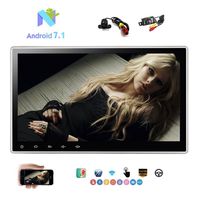 Android 7.1 Octa-core 2GB&16GB Universal 2 Din 10.1" Car Stereo GPS Sat Navi Head Unit Support Online & Offline GPS APP/Mirror Link/Bluetooth/3G WiFi/RDS Radio/SWC/AV OUT/USB/HD 1080P + Free Cameras