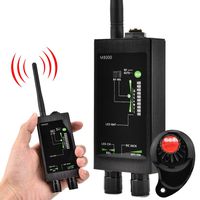 M8000 Wireless Signal Radio Detector, Camera RF Signal Bug Detector Device Tracer Finder(US)