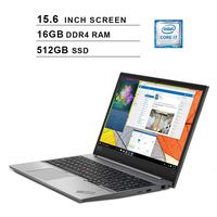 Lenovo 2020 ThinkPad E590 15.6-Inch FHD 1080P Business Laptop - Intel Quad-Core i7-8565U up to 4.6 GHz, Intel UHD 620, 16GB DDR4, 512GB SSD, FP Reader, HDMI, Bluetooth, WiFi, Windows 10 Pro, Silver