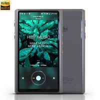 HiBy R5 High Resolution Lossless MP3 / MP4 Music Player, Hi-Res Audio Player with HiFi Bluetooth/apt X HD/LDAC/USB DAC/Android 8.1 / UAT/FM Radio/E-Book,Support WiFi with Full Touch Screen