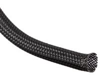 1/2" Nylon Expandable Braided Sleeving - 500 Feet - Color: Black