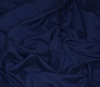 Poly Poplin Solid Fabric 120" Wide Sold by The Yard (Navy)