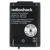 RadioShack Cordless Phone Battery - Catalog No. 2302373
