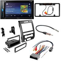 CACHÉ KIT2563 Bundle W/Car Stereo with Bluetooth, Backup Camera for 2009 - 2012 Ford F - 150 Double DIN Multimedia DVD Touchscreen Receiver W/Complete Installation Kit (5Item)