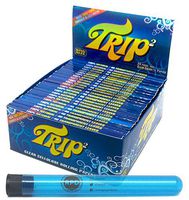 Trip 2 Cellulose Clear Rolling Papers King Size (24 Packs/Full Box) with Rolling Paper Depot XL KewlTube
