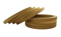 4 Pair 10" MDF Speaker Mounting Spacer Rings Custom Fiberglass Install RING-10R
