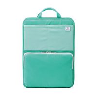 LIHIT LAB Bag Insert for Organization, Holds Laptops & Tablets, Green, 13.5 x 10 inches (A7668-7)