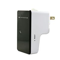 Mini Portable WiFi Router 300Mbps Wireless-N Range Extender Hotspot Access Point Amplifier AP Signal Booster High Speed Network Router/AP/Client/Bridge/Repeater Modes with Switch WPS Button