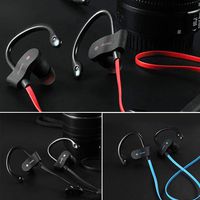 Wireless Bluetooth Headphone Sporting Earphone with Mic for Moblie Phon (Black)