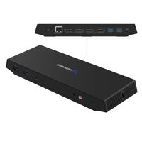 Sabrent USB Type-C Dual 4K Universal Docking Station with USB C Power Delivery (DS-WSPD)