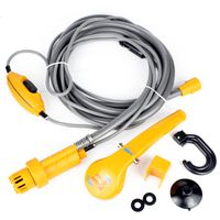 12V Portable Outdoor Camping Travel Car Pet Dog Shoes Shower Portable Motor Accessories Mini