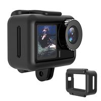 Silicone Protective Housing Frame Case for DJI OSMO Action Camera, Accessories Frame Housing Cover Shell Protector for DJI OSMO Action