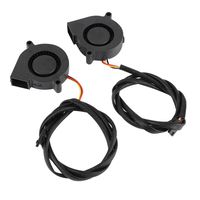 2PCS 5015 DC 5V Silent Brushless Blower Radial Cooling Fan 3 pin Brushless 5CM Fans 50mm X 50mm X 15mm for RepRap 3D Printers Parts