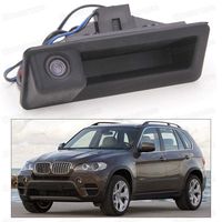 FidgetFidget Car Camera Backup Parking Trunk Handle CCD Rearview for BMW X5 2007-2013 E70 E71