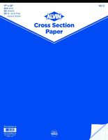 Alvin, 1422-12, Cross Section Paper Pad, Acid-Free, 4 x 4 Inches Grid - 50-Sheet, 17 x 22 Inches