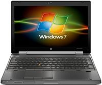 HP EliteBook 8560W Intel Core i7-2620M X2 2.7GHz 4GB 320GB 15.6'' Win7 Pro (Black)