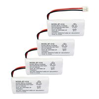 GEILIENERGY BT18433 BT28433 BT184342 BT284342 BT-1011 BT-1018 Phone Battery Compatible for Vtech Cordless Phone CS6209 CS6219 CS6229 DS6151 AT&T CL80100 CL80109 Uniden DCX400 Handset (Pack of 4)
