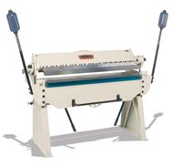 Baileigh BB-4814 Manual Box Brake, 0 - 135 Degree Bend Angle, 14-Gauge Mild Steel Capacity