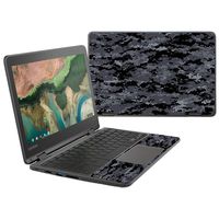 MightySkins Skin Compatible with Lenovo 300e Chromebook 11.6" (2018) - Digital Camo | Protective, Durable, and Unique Vinyl Decal wrap Cover | Easy to Apply, Remove | Made in The USA