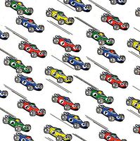 50 Sheets Colorful Race Car Gift Wrapping Tissue Paper for Art DIY Crafts in Bulk # 421 Boy, Man Birthday Tissue Size 20" x 30"