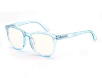 MODFANS Blue Light Blocking Reading Glasses,Anti Harmful Glare Eyestrain Ray,Lightweight Square Unisex Frame Readers-Flexible Spring Hinge Fashionable to Wear,Sleep Better Come with Case