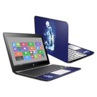 MightySkins Skin Compatible with HP Chromebook 11 G5 11.6" - Jump to The Moon | Protective, Durable, and Unique Vinyl Decal wrap Cover | Easy to Apply, Remove, and Change Styles | Made in The USA