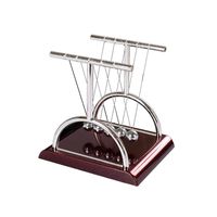 Creative T-Shaped Newton Pendulum Ball Cradle Balance Balls Physics Pendulum Office Desk Decoration Classic Toy