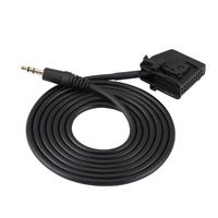 Qiilu Car Audio AUX in Adapter Cable AUX MP3 Music Interface for Mercedes Comand 2.0 for iPhone MP3 Interface TV CD